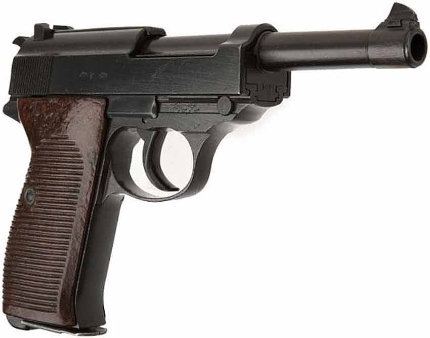 Германский пистолет П-38 системы Вальтер образца 1938 года