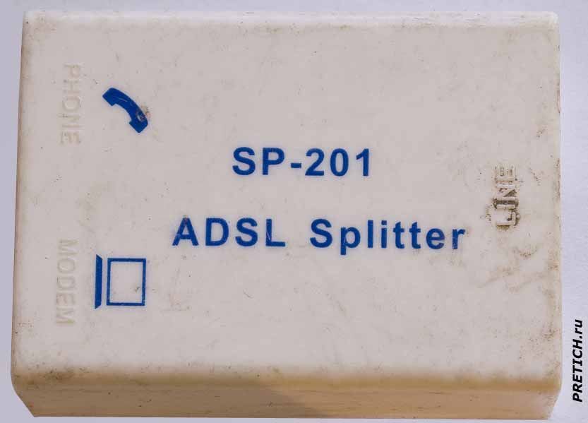 SP-201 ADSL Splitter полное описание сплиттера