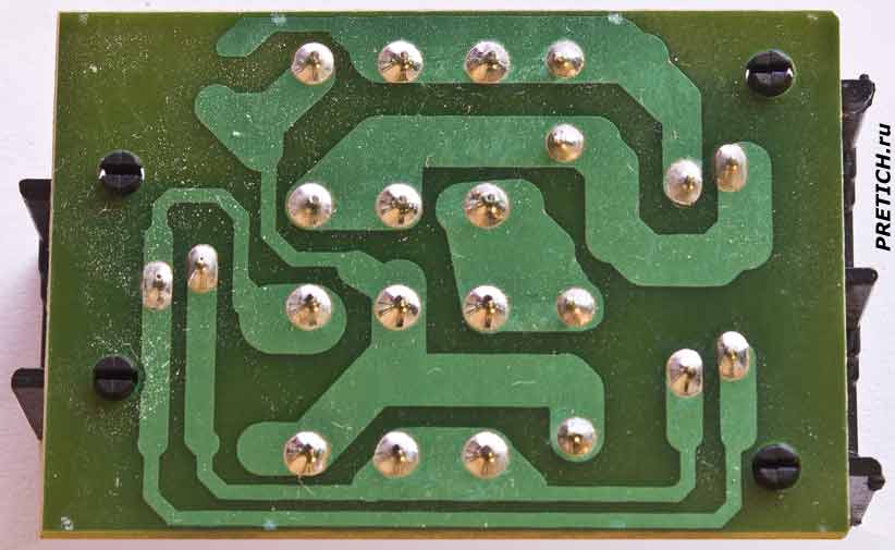 SP-201 scheme ADSL Splitter сплиттер плата