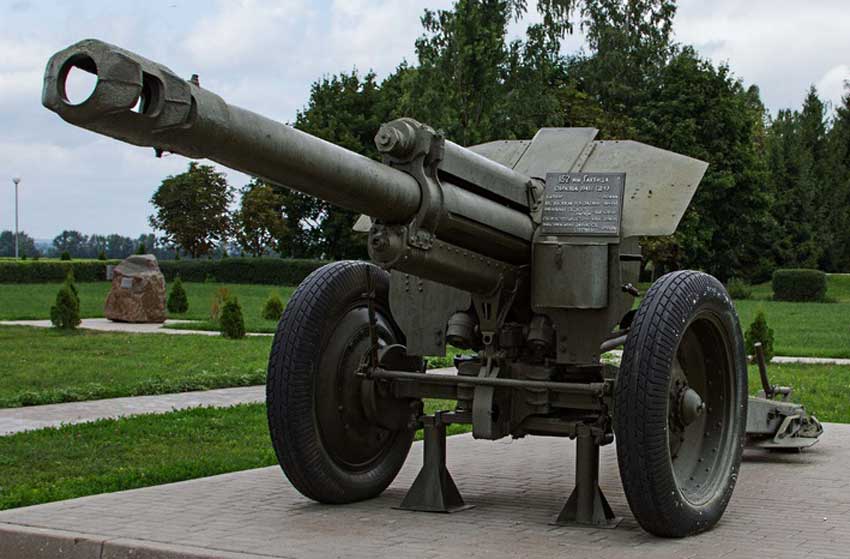 152-мм гаубица Д-1 обр. 1943 г. индекс ГАУ &mdash; 52-Г-536А