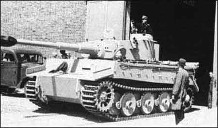 Прототип танка Тигр от Henschel