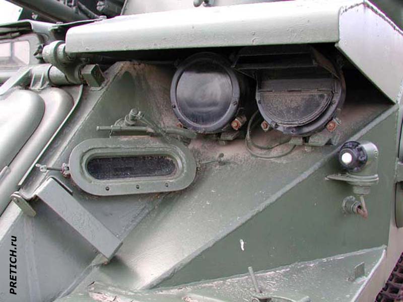 ЗСУ-23-4 "Шилка" фары и подсветка прибора ночного видения ЗСУ-23-4 "Шилка" фары и подсветка прибора ночного видения