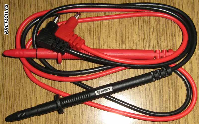 Senit VC890D+ щупы мультиметра на 1000V