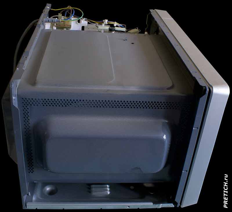 LG MS2349HS полная разборка микроволновой печи