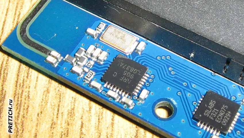 SILABS F321 и NRF C 905 в Wireless SmartWi