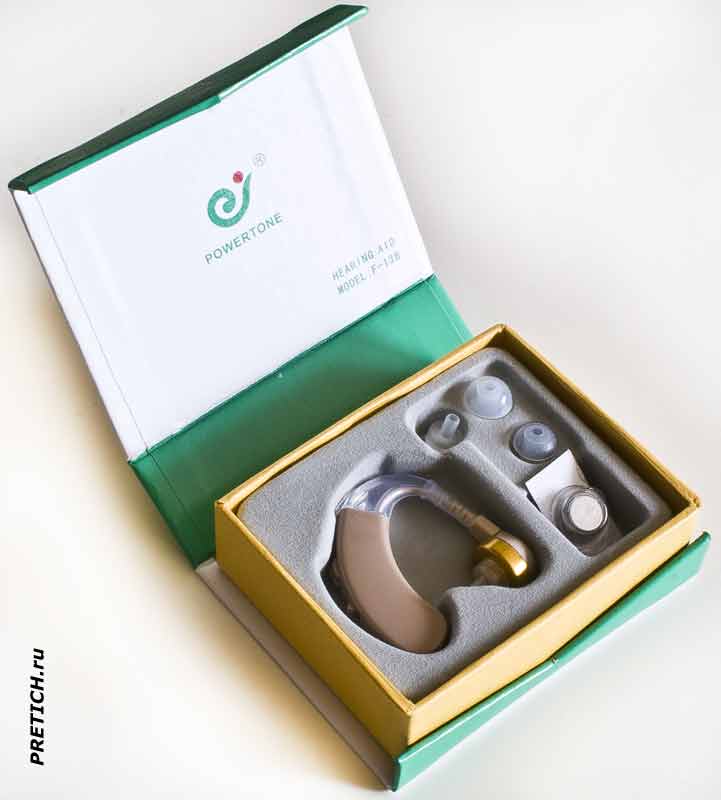 Powertone F-138 HEARING AID слуховой аппарат