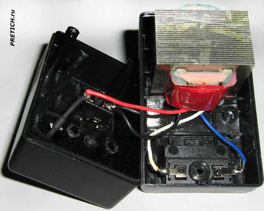 Oshtraco FS-50W разборка понижающего вольтаж конвертера