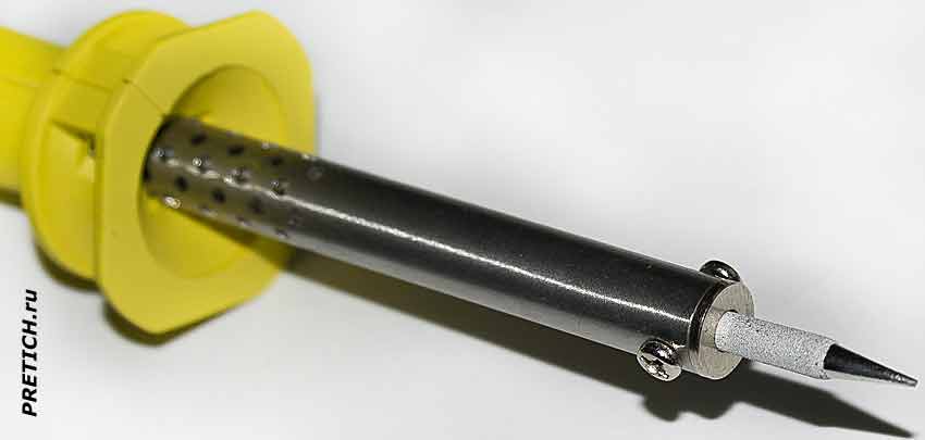 Lodestar L401030 использование паяльника с острым жалом