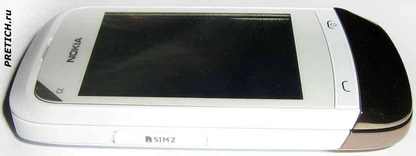 Nokia C2-03 сотовый телефон, слайдер