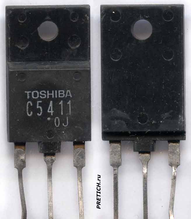 Транзистор Toshiba C5411, полное наименование 2SC5411 Транзистор Toshiba C5411, полное наименование 2SC5411