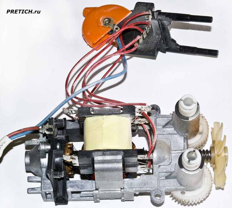 BLISS SH-200 внутреннее устройство миксера