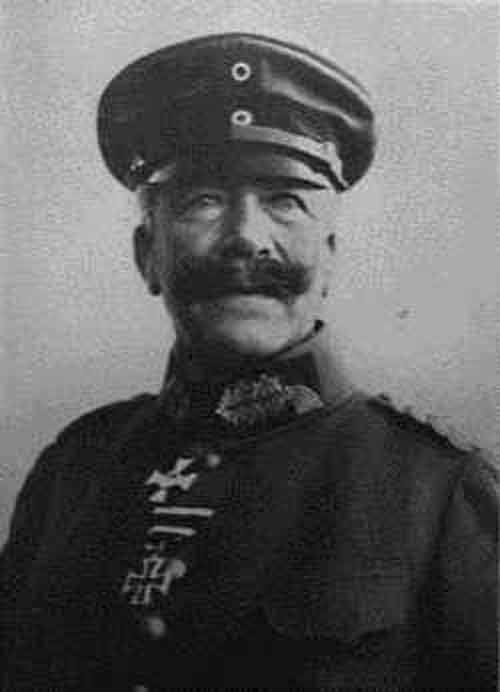 Генерал von Fran&scaron;ois Германия, 1914 год