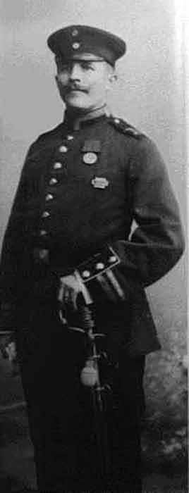 Довоенный Etatm&auml;ssige Feldwebel Германская армия 1900