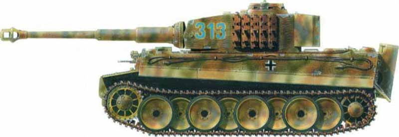 SS Pz. Abt. 101, Июль 1944 SS Pz. Abt. 101, Июль 1944
