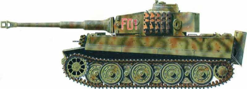 Tiger Gruppe Fehrmann, Апрель 1945 Tiger Gruppe Fehrmann, Апрель 1945