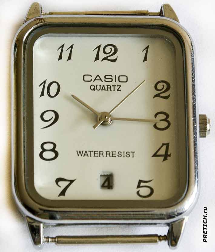 CASIO Quartz Water Resist китайская подделка часов