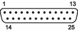 Последовательный порт DB25 COM