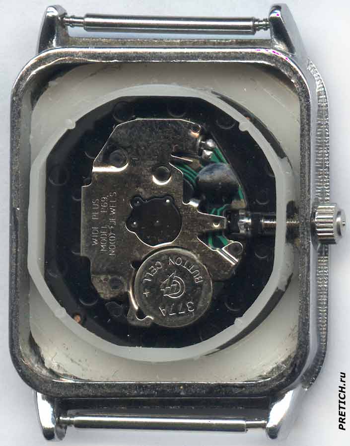 CASIO Quartz Water Resist разборка часов