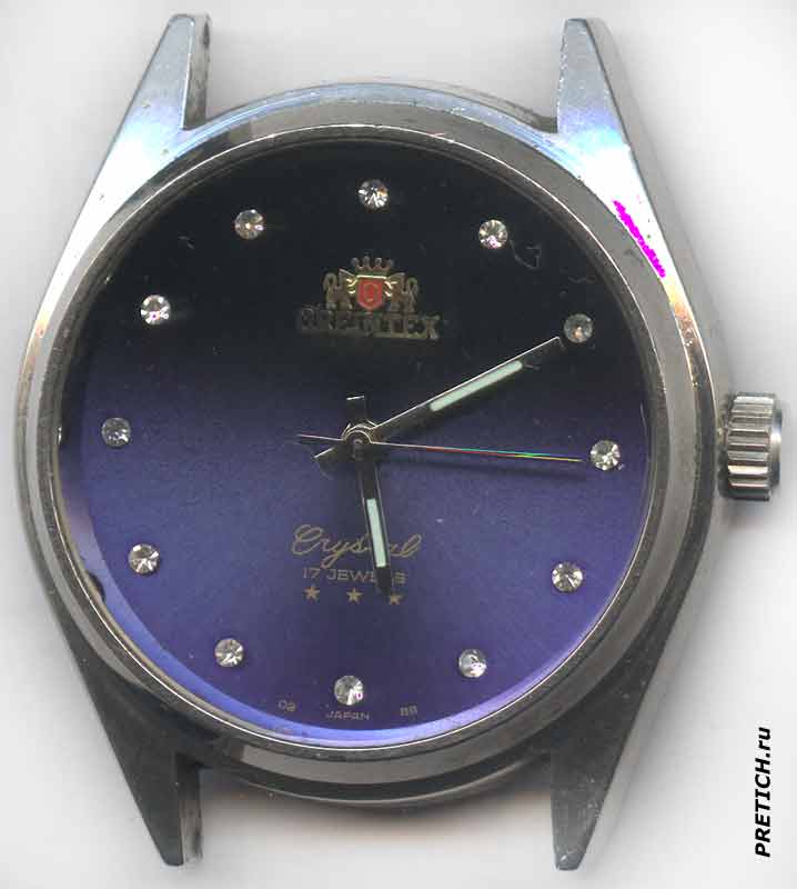 Oreintex Crystal 02 Japan 88 часы 1988 года
