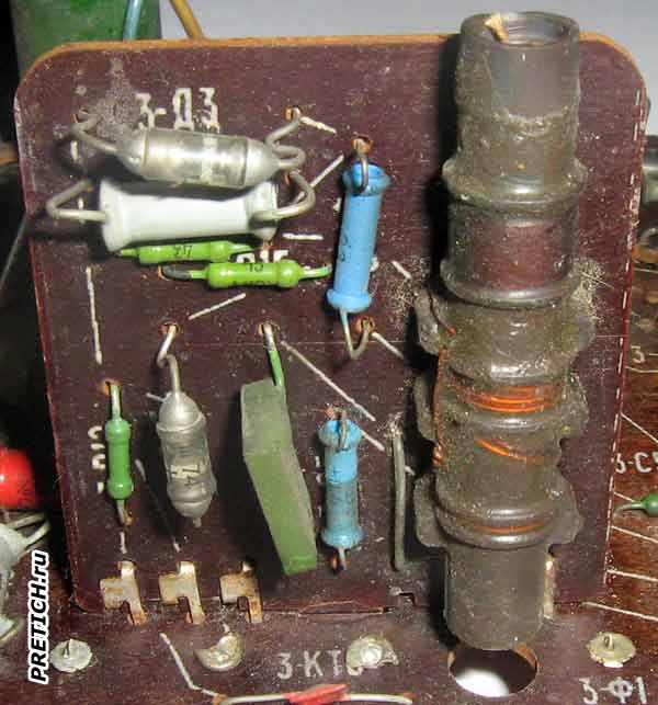 радиоприемник СССР, ламповый 3-L1, 3-L2 разборка