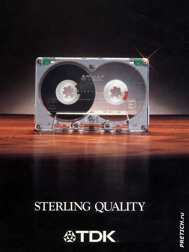 TDK Sterling Quality японские кассеты
