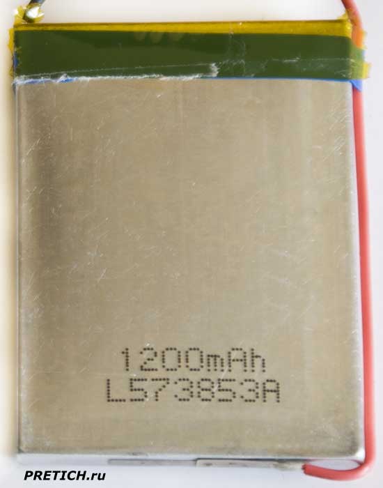 1200mAh L573853A аккумулятор в Power Bank
