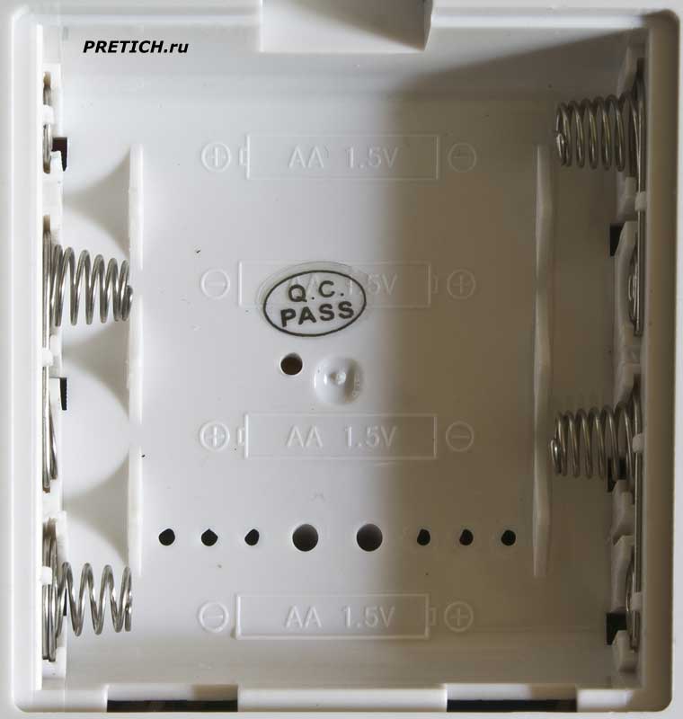 Yongrow BP-808E отсек для батареек, наплечный тонометр
