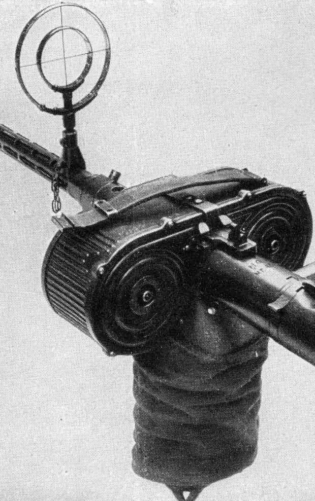 MG 15 немецкий пулемет для авиации