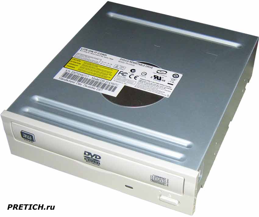 LITE-ON DH-20A3S описание DVD-RW привода и тесты