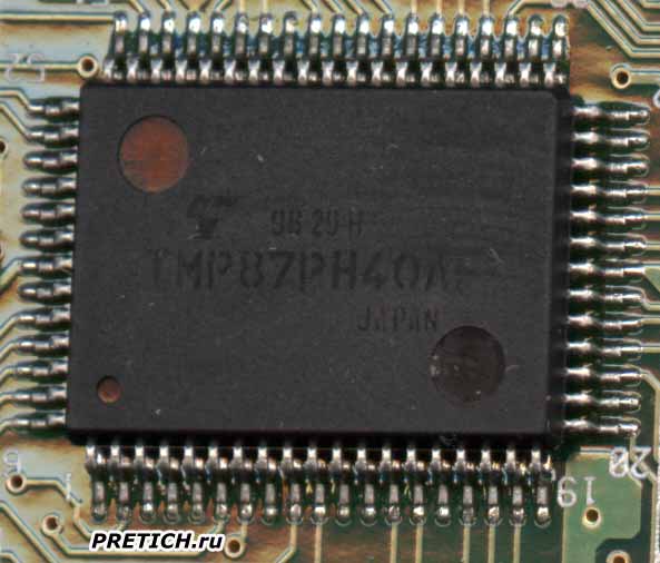 TMP87PH40AF микроконтроллер трубки радиотелефона